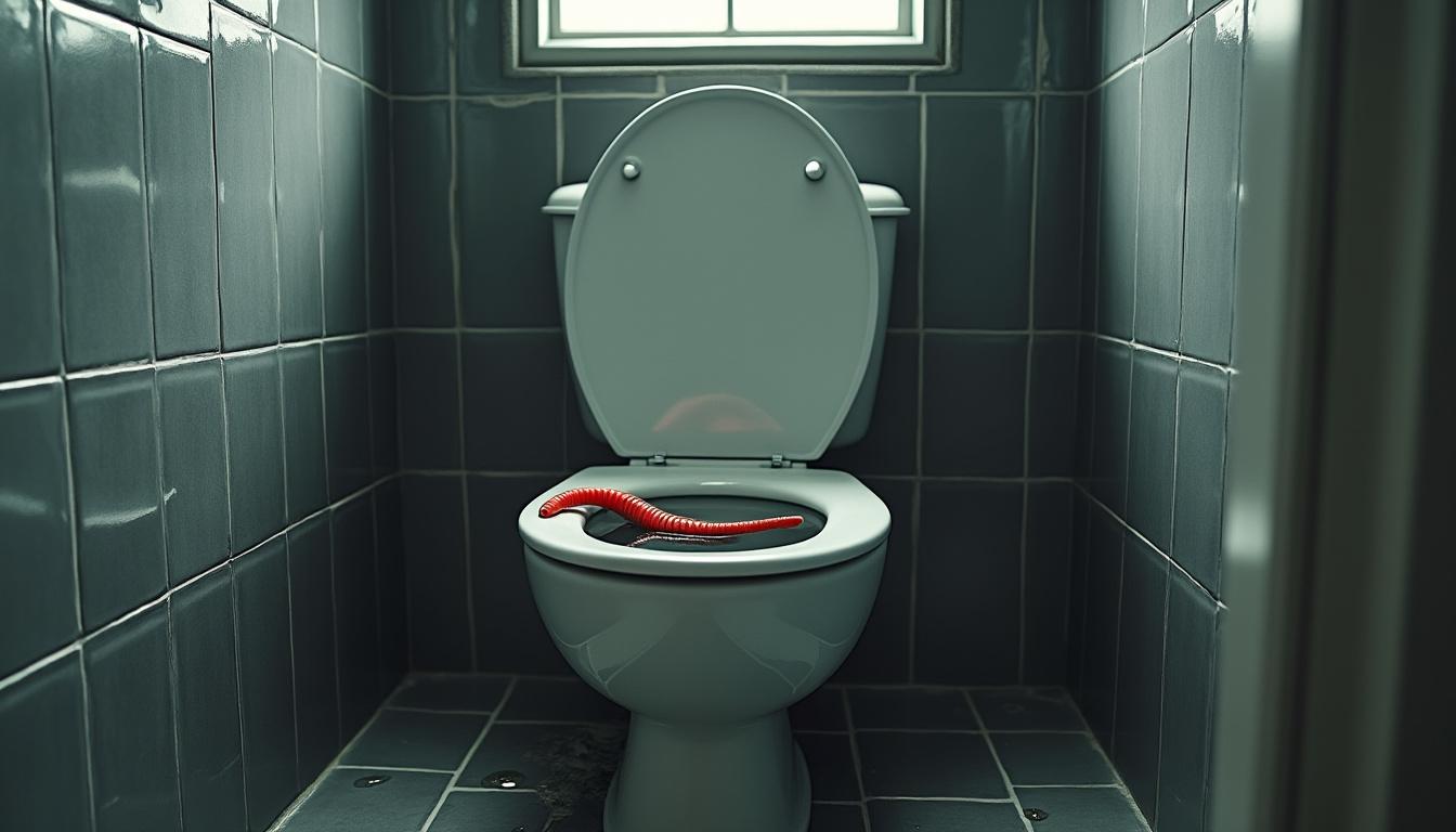découvrez ce que la présence d'un vers rouge dans vos toilettes peut signifier aux yeux de vos invités, et apprenez comment réagir pour éviter tout embarras ou malentendu lors de leurs visites.