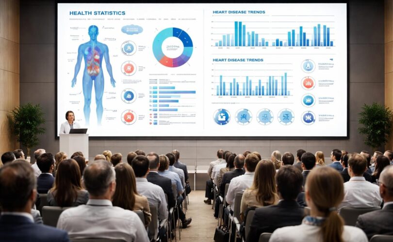 découvrez notre écran de projection haute qualité, idéal pour rendre vos supports de conférence santé clairs et lisibles, assurant une présentation efficace et professionnelle.