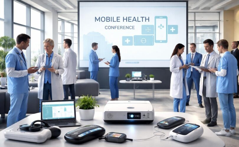 découvrez comment le mini vidéoprojecteur epson facilite les interventions lors des conférences santé mobile, offrant une solution portable et efficace pour vos présentations.