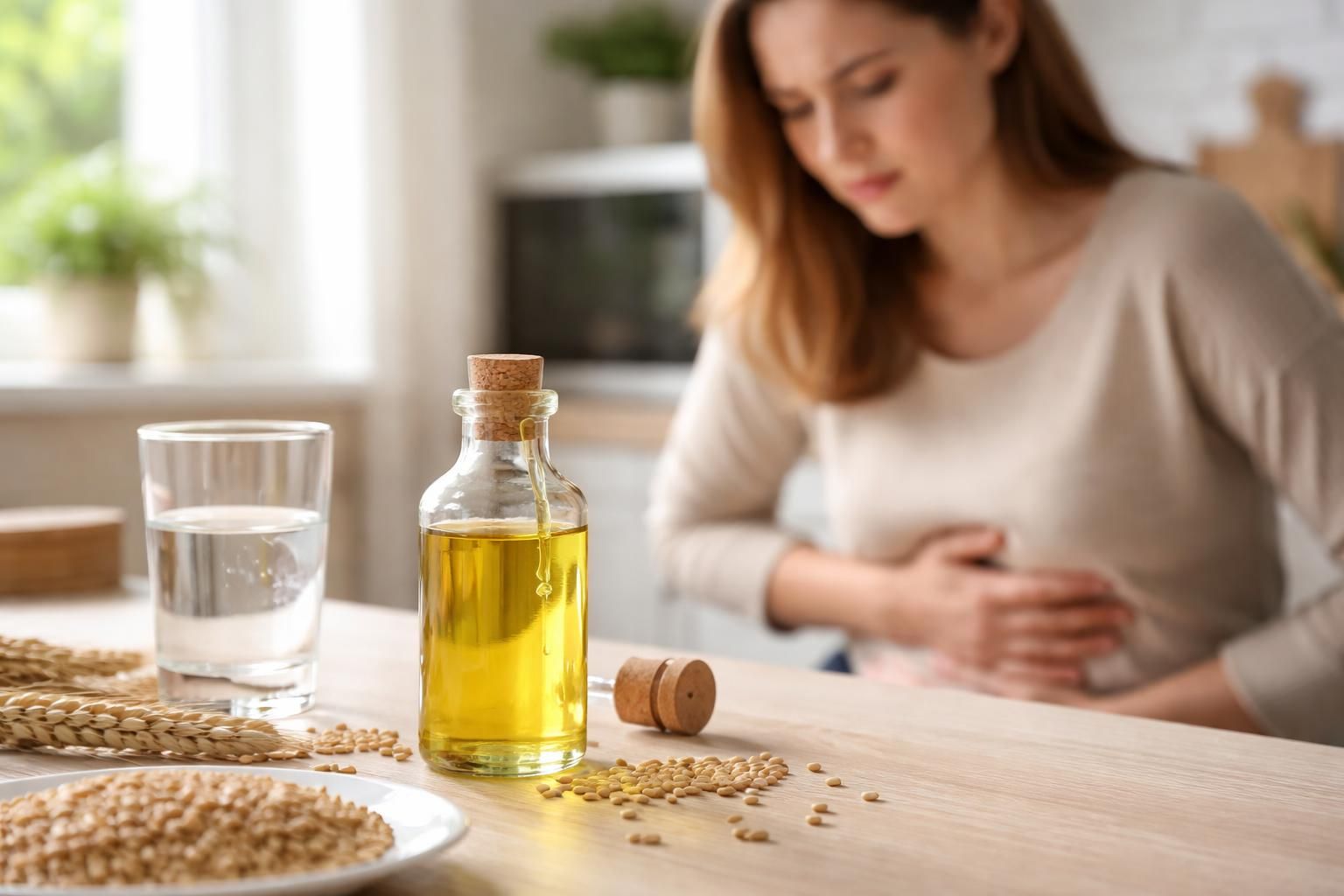 découvrez les effets secondaires possibles de l'huile de germe de blé, leurs signes à surveiller, et quand il est nécessaire de consulter un professionnel de santé.