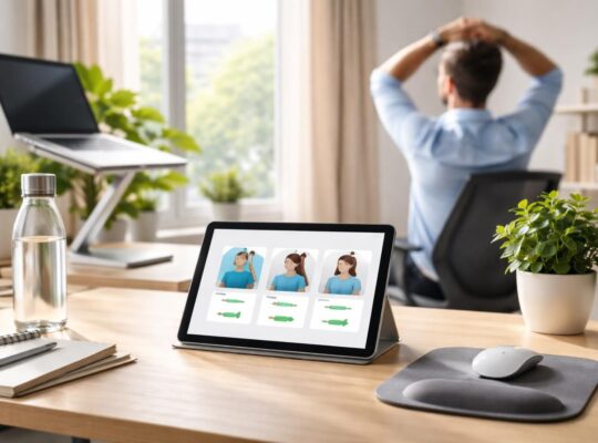 découvrez comment une tablette tactile peut améliorer vos routines anti-douleurs au travail pour une meilleure prévention santé et un bien-être optimal au quotidien.