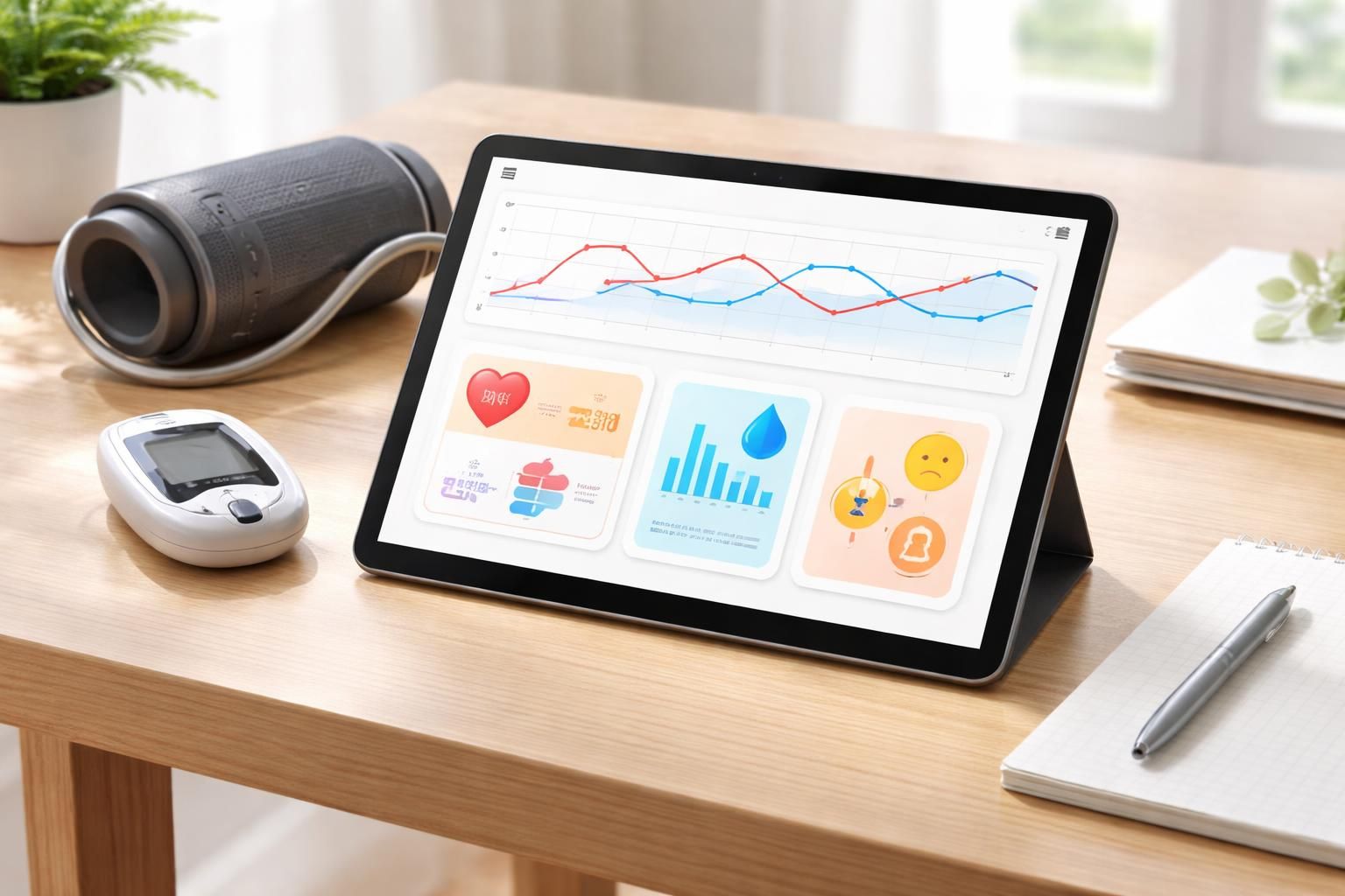 découvrez la tablette samsung idéale pour le suivi de votre santé : mesurez facilement vos symptômes, tension artérielle et glycémie pour un bien-être quotidien optimisé.