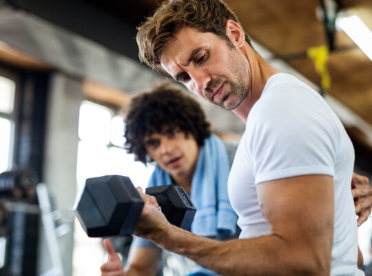 entraînement des bras