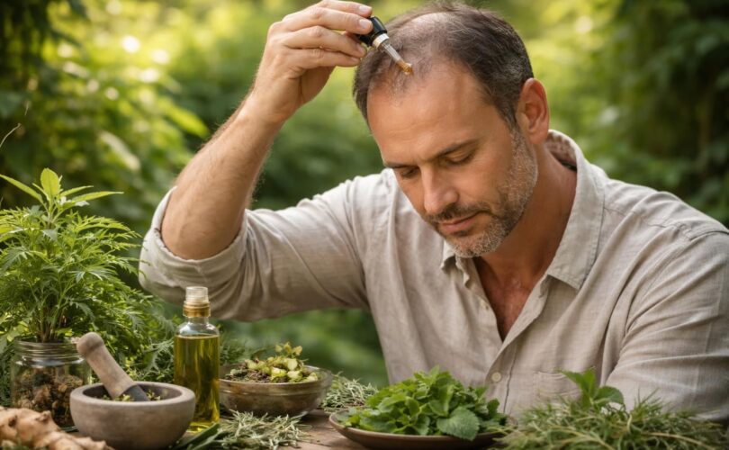 découvrez des méthodes naturelles efficaces pour stimuler la pousse des cheveux chez l'homme et retrouver une chevelure dense et saine sans produits chimiques.