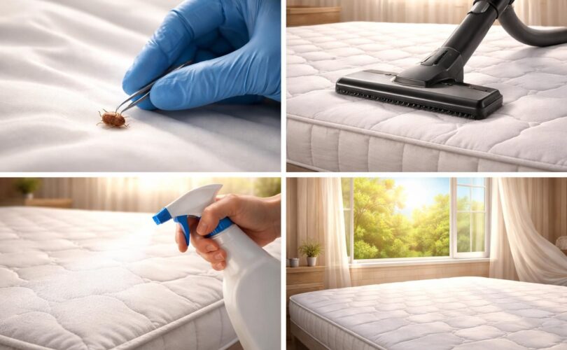 découvrez les étapes essentielles pour nettoyer efficacement votre matelas après avoir trouvé une punaise de lit morte et garantir un environnement sain.