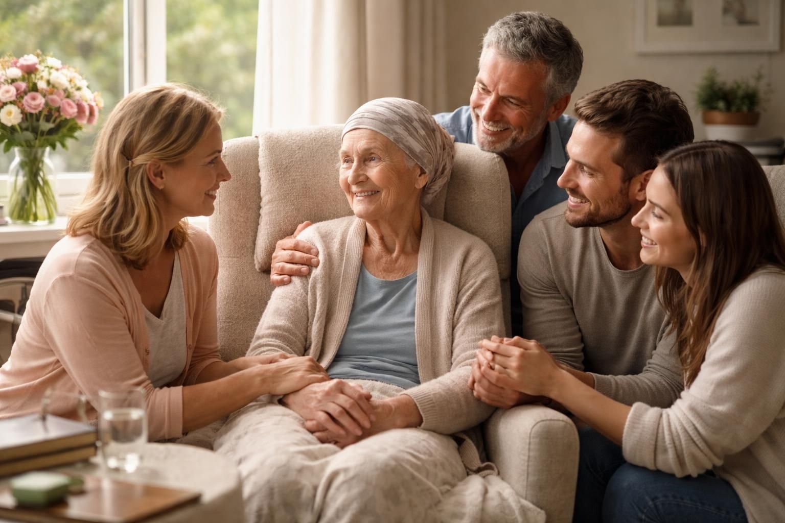 accompagner la fin de vie avec une tumeur au cerveau : conseils et soutien pour vivre pleinement et en paix les derniers instants.