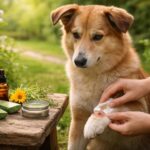 Traitement naturel pour une plaie de léchage chez le chien : guide